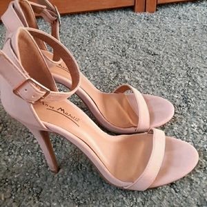 Pink heels